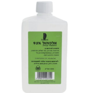 אלכוהול 95% 1 ליטר למשטחי עבודה