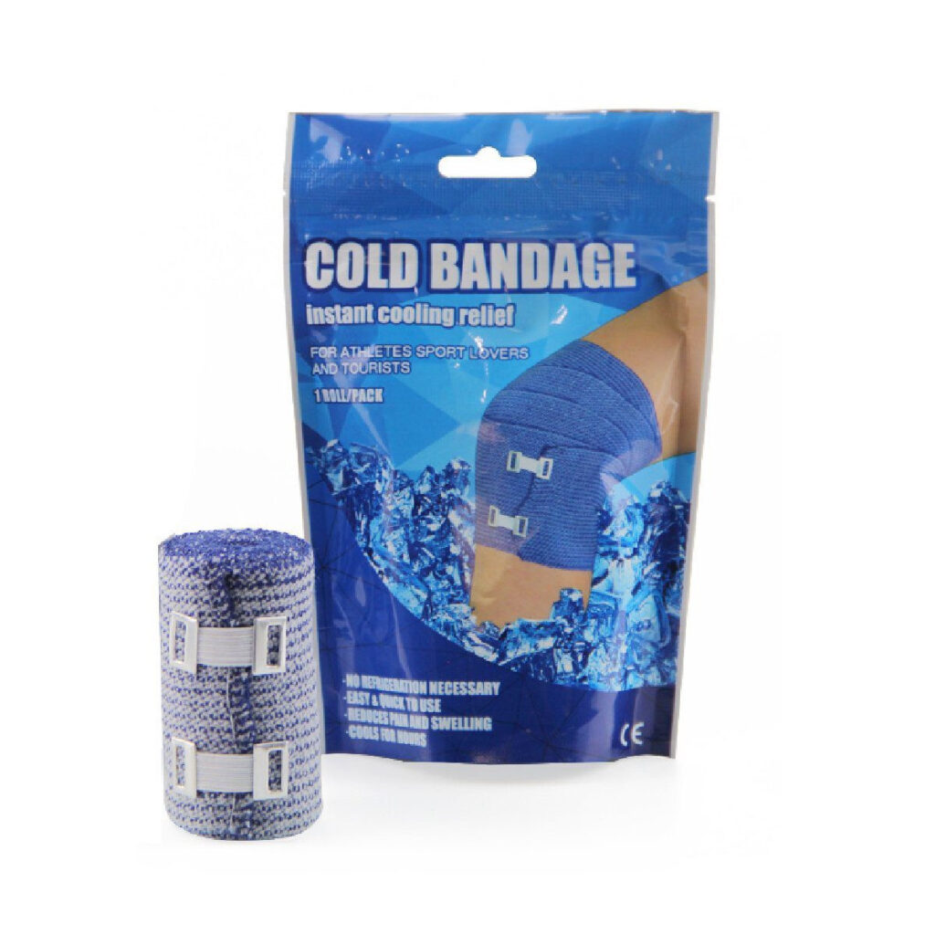 תחבושת קירור | תחבושת אלסטית מצננת