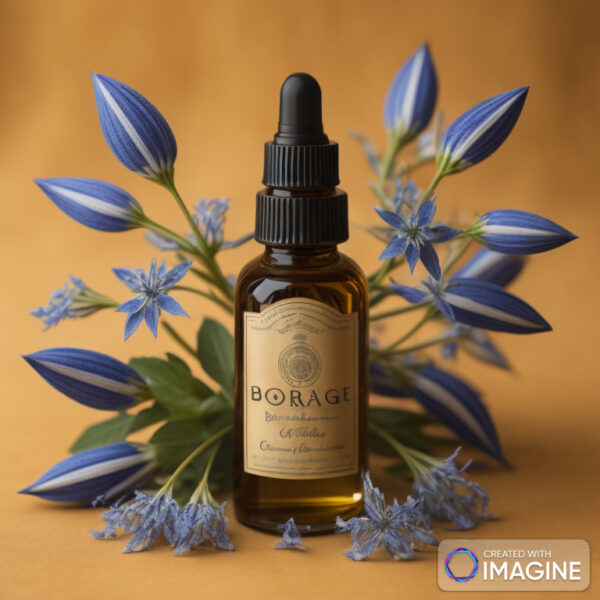 Borage oil 20 ml cold pressed, organic
