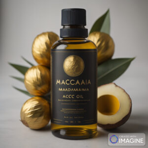 Cold pressed macadamia oil