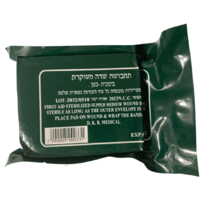 תחבושת בינונית לעצירת דימום (בטן)
