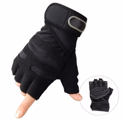 כפפות להרמת משקולות סגירה כפולה LMS - 2019 FITNESS GLOVES מידה XL