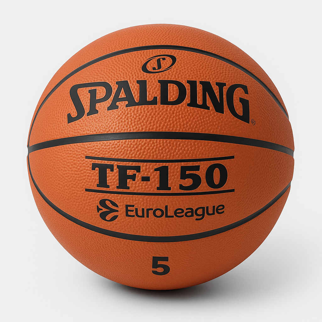 כדורסל גומי יורוליג SPALDING TF 150 גודל 5