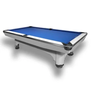 שולחן פול מקצועי 250536 בגודל 9 פיט AMERICAN POOL צבע לבן אמריקן פול