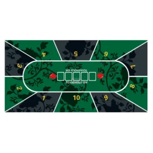 משטח עליון לשולחן פוקר 250843 בצבע ירוק