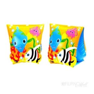 מצופים הדפס דגים INTEX בגודל בינוני