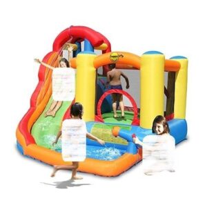 פארק מים משולב יבש רטוב עם מגלשה בסיבוב 9571 מבית HAPPY HOP