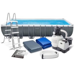 בריכת אינטקס אולטרה מלבנית 26364 בגודל 732X366X132 ס"מ מבית INTEX