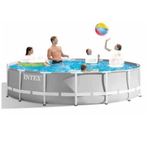 בריכת אינטקס עמודים עגולה 26710 בגודל 366X76 ס"מ מבית INTEX