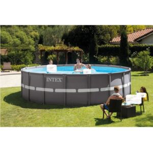 בריכת אינטקס עמודים עגולה 26326 בגודל 488/122 ס"מ מבית INTEX