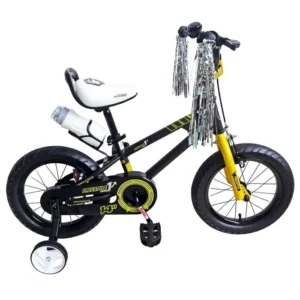 אופניים לילדים פריסטייל 242191 בגודל 14 אינץ' עם גלגלי עזר לגילאי 3-4