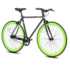 אופניים לנוער ומבוגרים עם גיר קבוע (ללא הילוכים) 242207 FIX GEAR 700C שלדה לבנה Connect