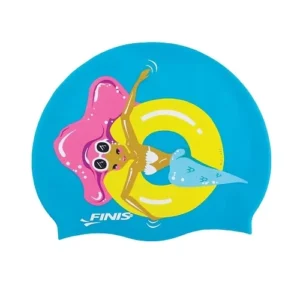 כובע סיליקון לילדים 250465 דגם MERMAID CAP מבית FINIS