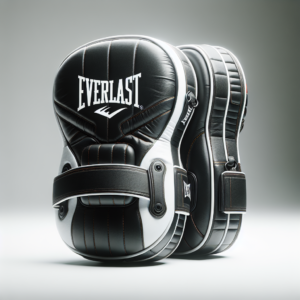 לפות פדים מקצועיים עור אמיתי 251106 בצבע שחור/לבן מבית Everlast