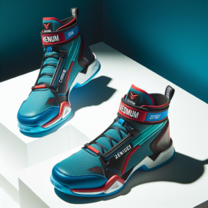 נעלי איגרוף 251067 Contender Boxing Shoes מבית VENUM כחול/תכלת/אדום