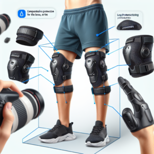 מגני רגליים 250995 הגנה מקיפה לברך, שוק וכף הרגל