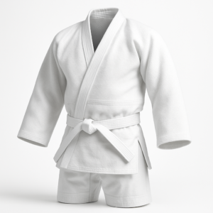 חליפת ג'ודו מקצועית לבנה 251175 מאושרת לתחרויות בינלאומיות