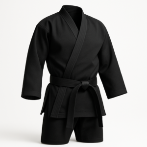 חליפת קראטה שחורה אדידס 251124 דגם Adidas k220 צבע שחור