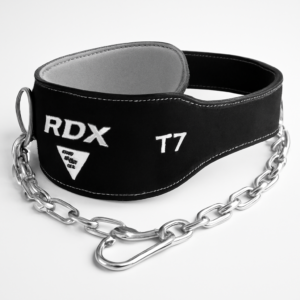 חגורת אימון משקולות עם שרשרת 250784 RDX T7 Weight Training Dipping Belt With Chain