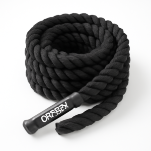 חבל קרוספיט 250436 דגם battle rope בקוטר 38 מ"מ 9 מטר מבית CANADA קנדה